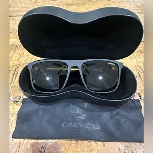 Carrera 8064/S N9P/70 Matte Tortoise Frame with Solid Dark Brown Lenses